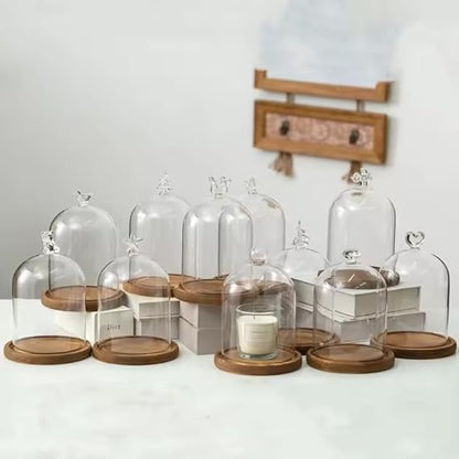 ✨ Cozy Aromatherapy Candle Holder Set 🕯️🌿 Decorative & Dust-Proof 🌸