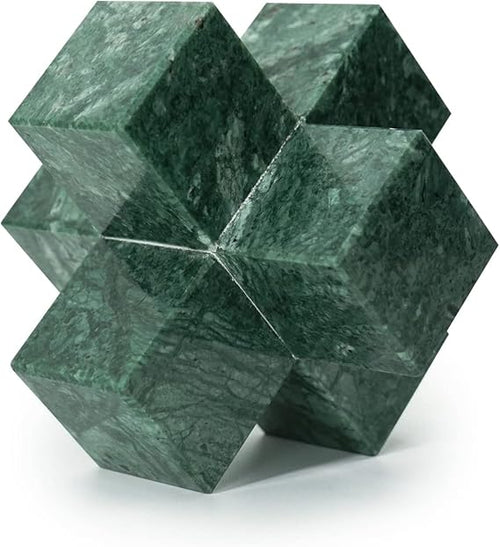 ✨ Geometric Sculpture 🖤 Modern Desk & Home Décor 🏡🌀