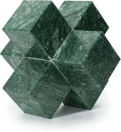 ✨ Geometric Sculpture 🖤 Modern Desk & Home Décor 🏡🌀