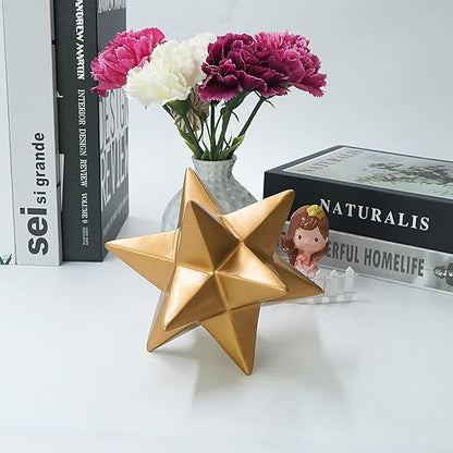 ✨ Geometric Sculpture 🖤 Modern Desk & Home Décor 🏡🌀