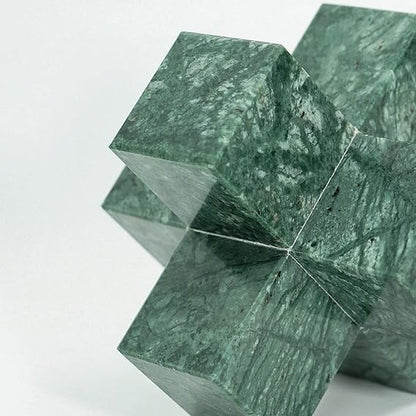✨ Geometric Sculpture 🖤 Modern Desk & Home Décor 🏡🌀